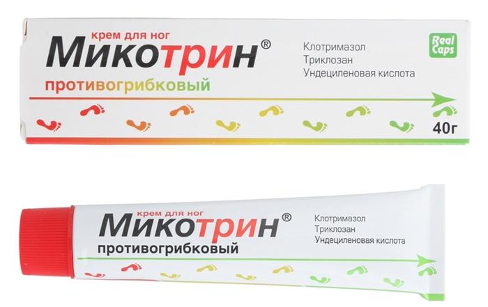 Микотрин крем д/ног 40г (Р)