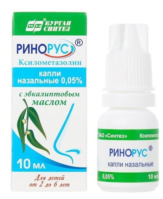 Ринорус капли назал. 0.05% 10мл (Р)#