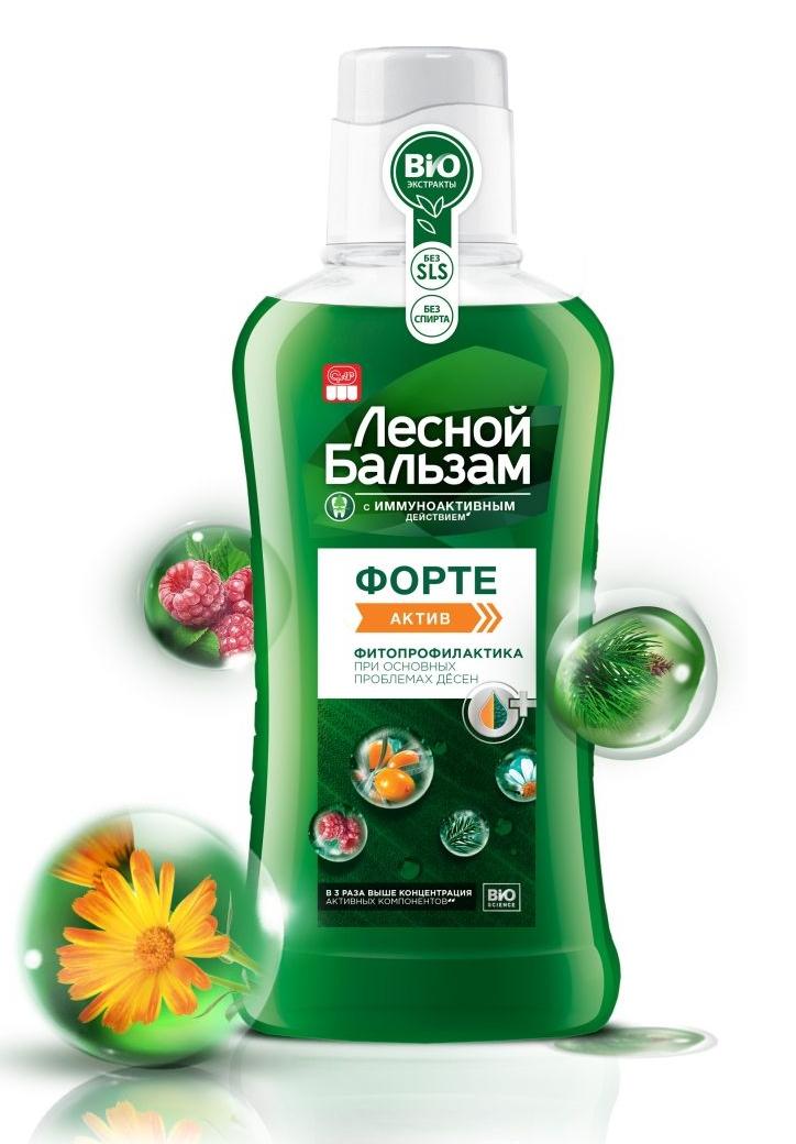 ЛесБал Опол. Форте Актив 400мл на отваре трав (Р)