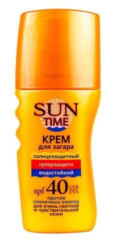 Лето!SunTime Крем д/заг. SPF-40 150мл"Суперзащита"