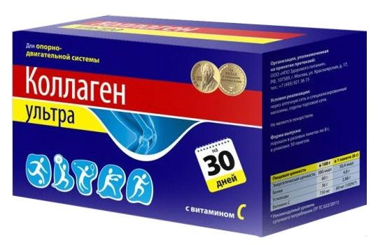 Коллаген Ультра пор. пак. 8г N30 (Р) (ПТ)