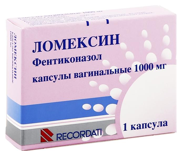 Ломексин капс. вагин. 1000мг N1 (Р)