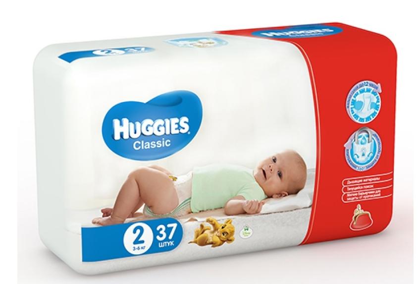 Подгузники Huggies Classic (3-6) р.2 №37