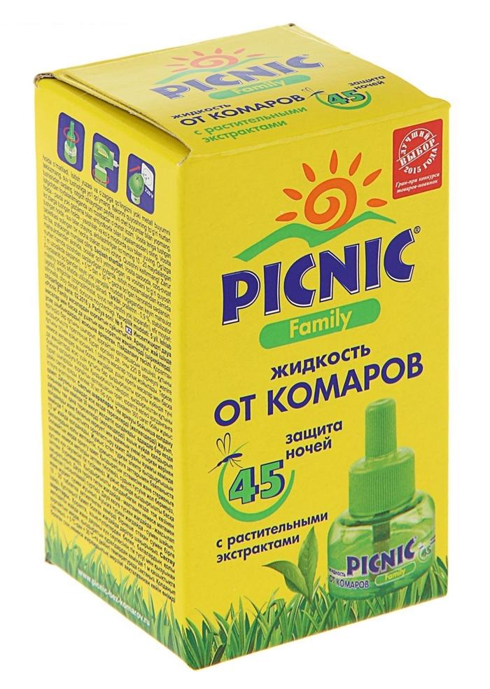 Picnic Family Жидкость от комаров 45 ночей 30 мл