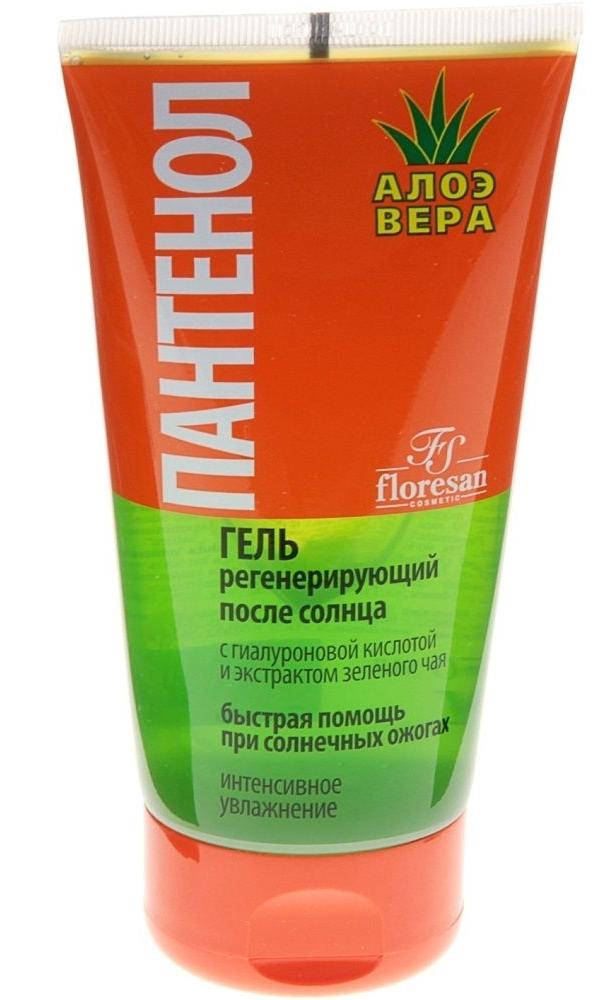 Лето!Пантенол Гель Алоэ-Вера регенер. п/солнца 150мл (Ф316) (Р)