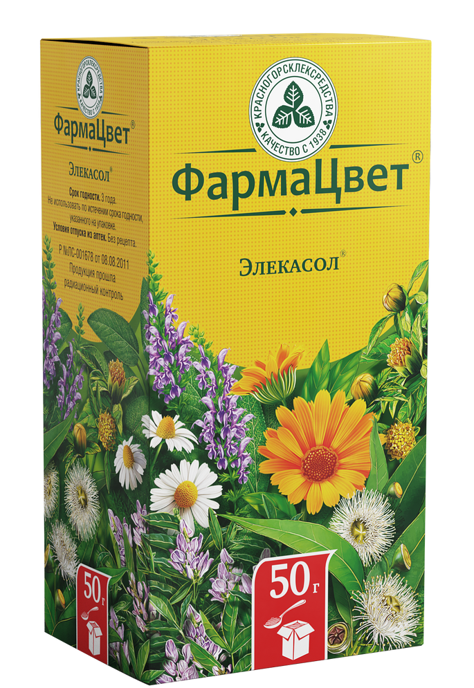 ЛРС сбор Элекасол 50г (Р)
