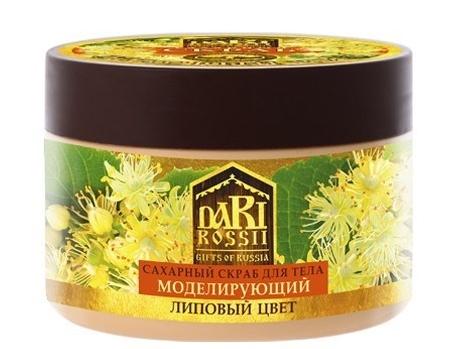 DariRossii Скраб сахарный для тела моделирующий Липовый Цвет 250 г