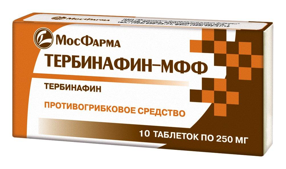 Тербинафин-МФФ таб. 250мг N10 (Р)