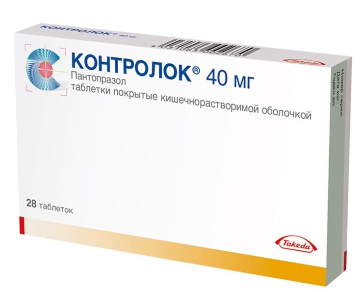 Контролок таб. 40мг N28 (Р)