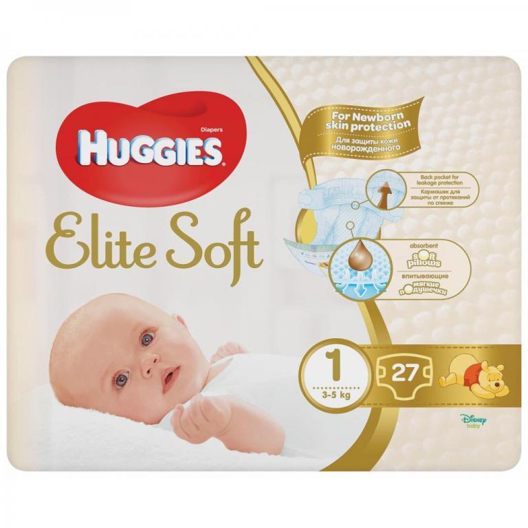 Подгузники Huggies Elite Soft (до 5кг) р.1 №27