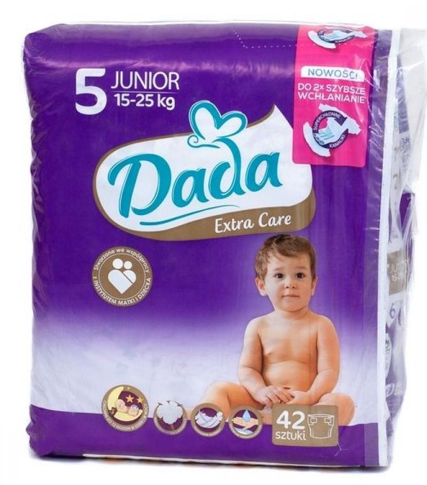 Подгузники Dada Extra Care Junior р.5 (15-25): 42 шт.