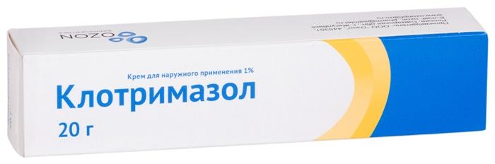 Клотримазол крем 1% 20г (Р) Озон