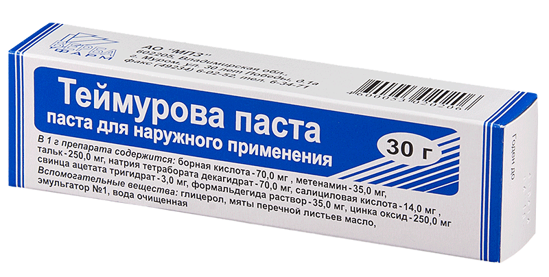 Паста Теймурова 30г (Р) (МуромПЗ)