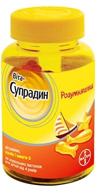 Супрадин Умняшки пастилки жевательные №30