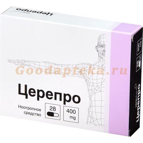 Церепро капс. 400мг N28 (Р)#