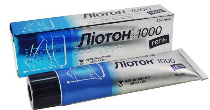 Лиотон 1000 гель 1000МЕ 50г