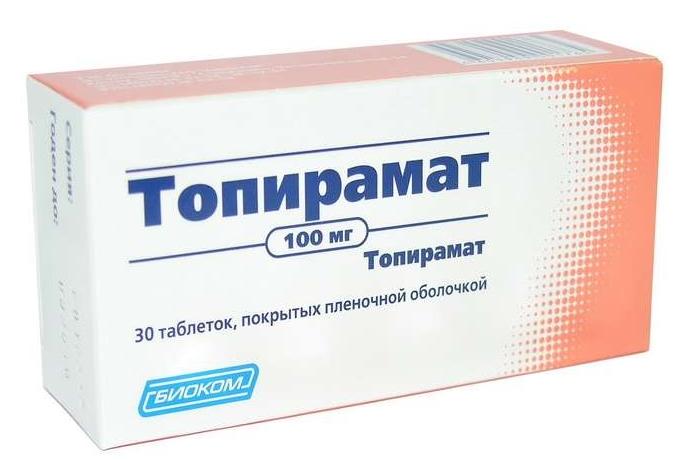 Топирамат таб. п/о 100мг N30 (Р) Биоком#