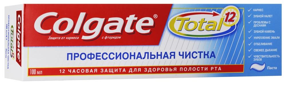 З/п Колгейт Total 12 проф. чистка 125мл (Р)