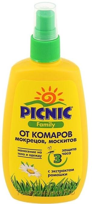 Picnic Family Спрей от комаров 120мл (Р)