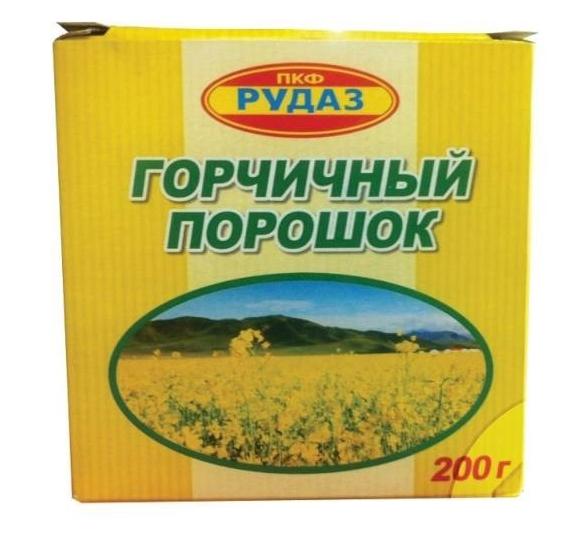 Горчичный порошок 200г (Р) РУДАЗ (ПТ)