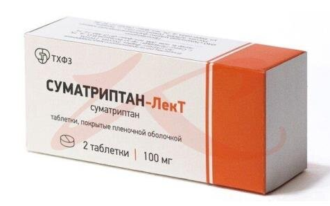 Суматриптан-ЛекТ таб. 100мг N2 (Р)