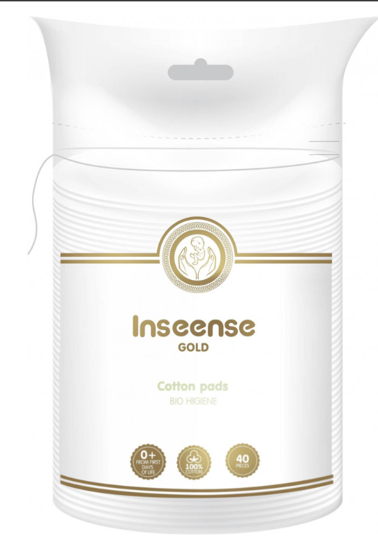 Inseense Gold Диски ватные овальные N40 (P)
