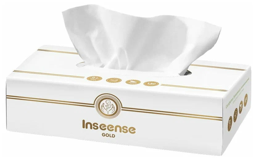 Inseense Gold Салфетки бум.2-сл.бел. N230 (Р)