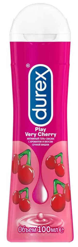 Гель-смазка Дюрекс Play Very Cherry 100мл (Р)