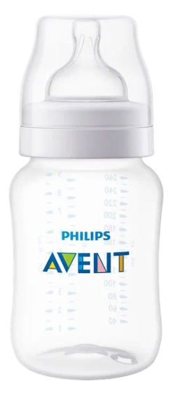 AVENT Бутыл. пласт.Natural 260мл N1 (1+мес) (903/01) (Р)