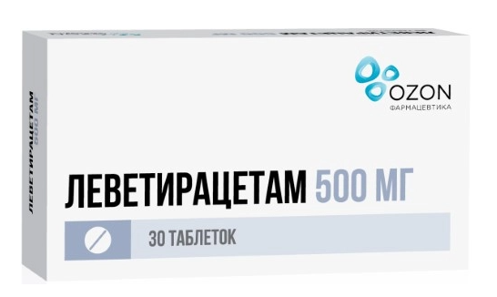 Леветирацетам таб. 500мг N30 (Р)#