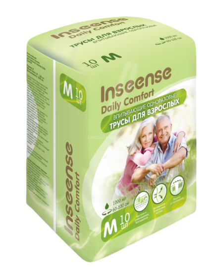 Inseense Подг.-трусы впит.д/взр. р.M (60-100см) N10 (Р)