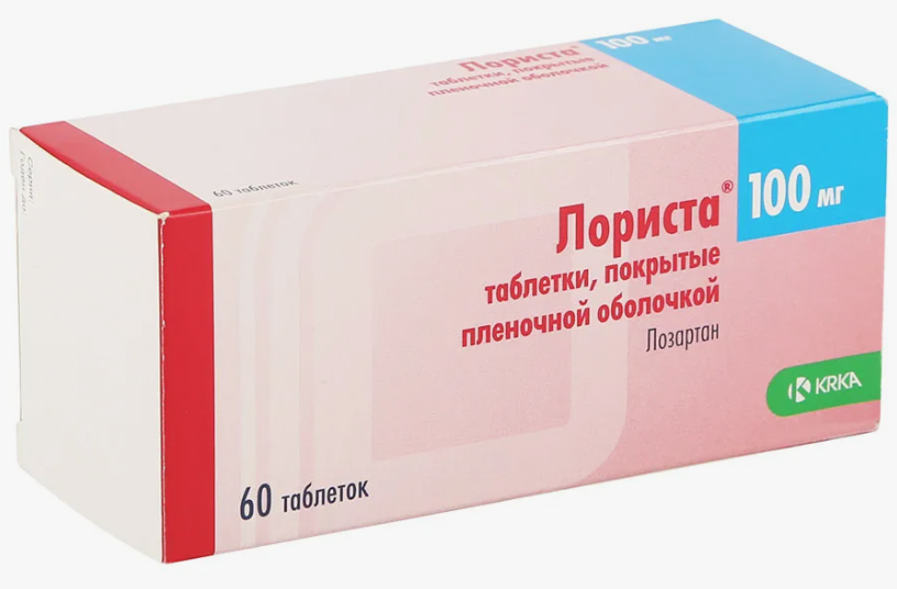 Лориста таб. 100 мг: 60 шт.