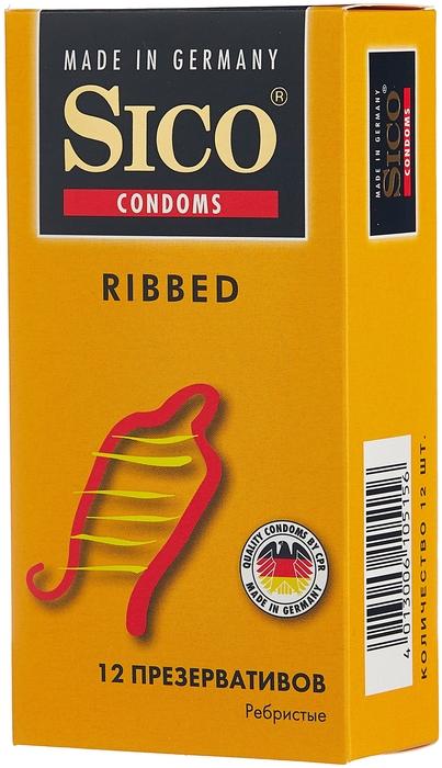 Презерв.Sico Ribbed Ребристые N12