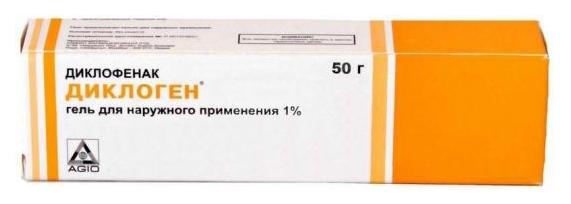 Диклоген гель 1% 50г (Р)