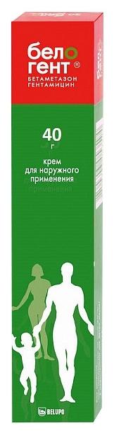 Белогент крем 40г (Р)