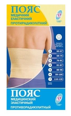 Пояс эластичный 1ПС р.6 (99-109см)