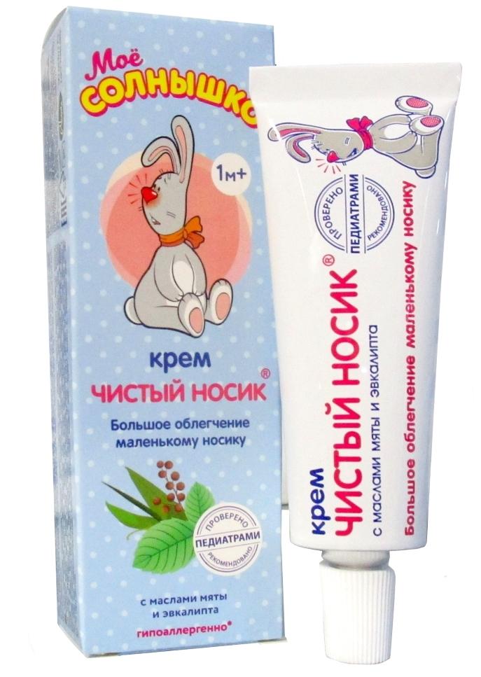 Крем Мое солнышко Чистый носик 30мл (мята-эвкал.) (Р)