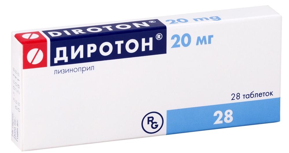 Диротон таб. 20мг N28 (Р)#