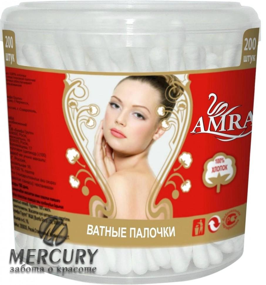Палочки ватные Amra N200 п/э (Р)