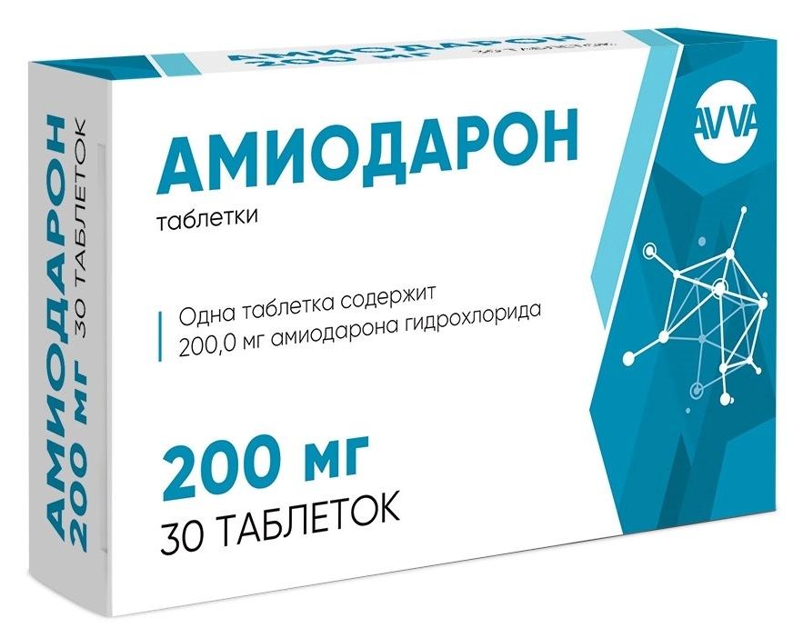 Амиодарон таб.200мг N30 (P)#