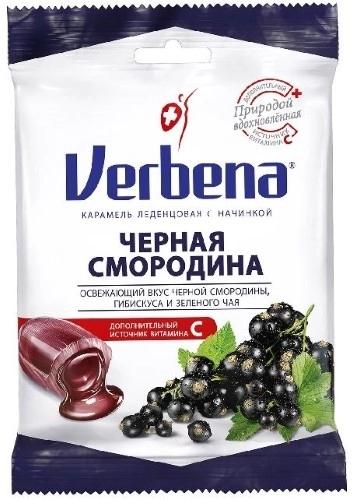 Леденцы Вербена Черн.смород. 60г с нач. (Р) (ПТ)