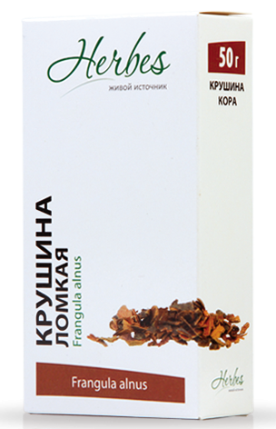 Кора крушины 1,5 г: 20 шт.