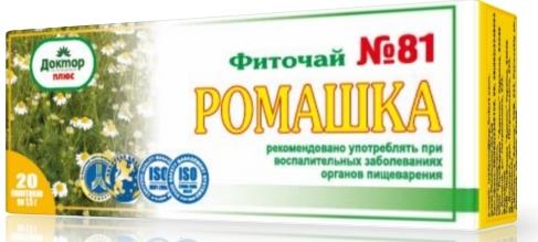 Фиточай N81 Ромашка 90г (ПТ)