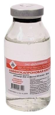 К-та аминокапроновая 5% 100мл (Р) Дальхим#