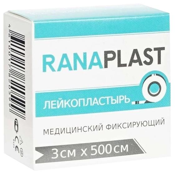 Пласт. RanaPlast 3х500см ткан.осн. (Р)