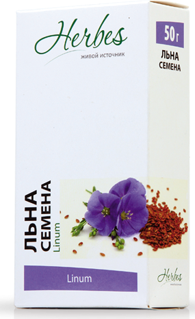 Льна семена 1,5 г: 20 шт.