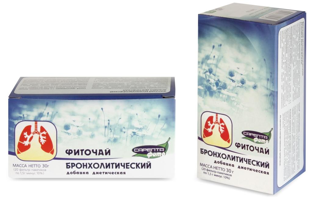 Сарепта Фито Фиточай бронхолитический 1,5 г № 20 (Сарепта)