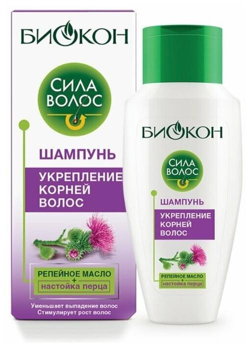 Сила Волос Шампунь для укрепления корней волос 215мл