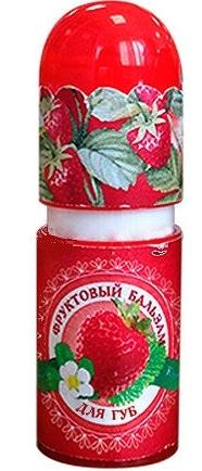 Бальзам для губ Фруктовый бальзам Клубника 4,2 г
