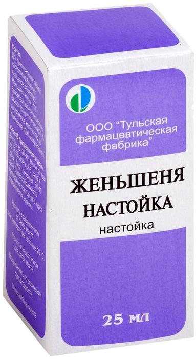 Настойка женьшеня 25мл